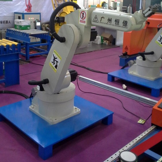 上下料机器人 机器人厂家 机器人设备 长仁上下料工业机器人 质量保证